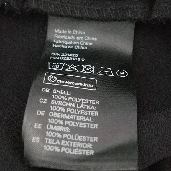 SOLD! H&M New Tuxedo Stripe Drawstring Jogger Pant Black Size 12 NWT - Picture 8 of 8